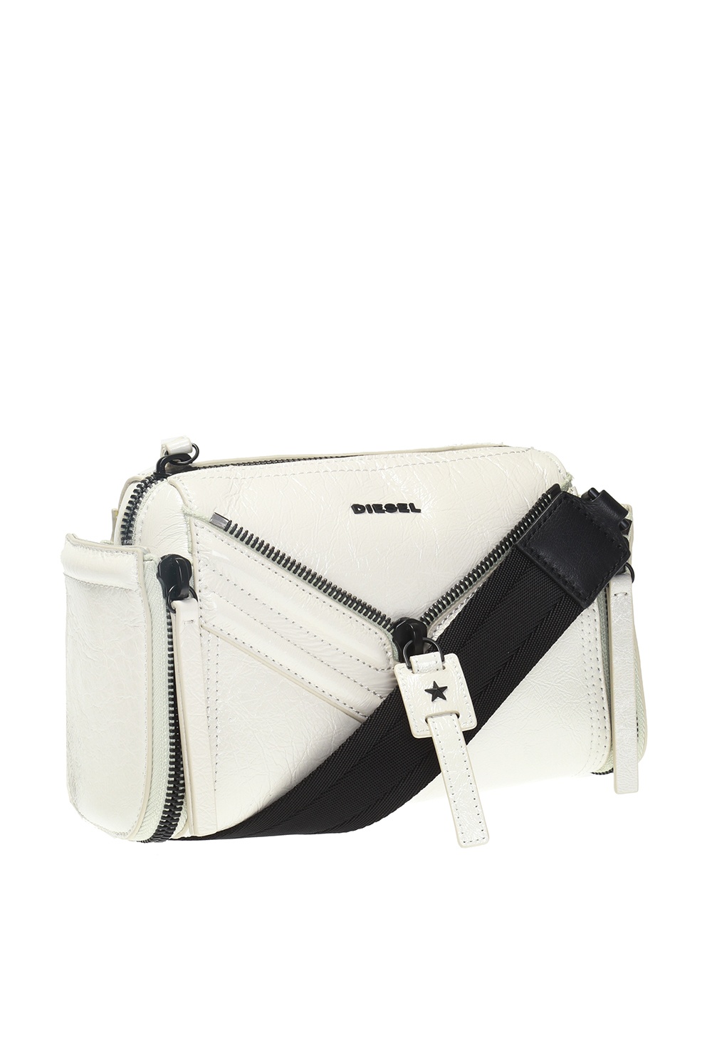 White 'Le-Zipper' shoulder bag Diesel - Vitkac GB